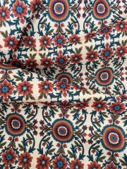 Anadolu Rozeti Desenli Kumaş