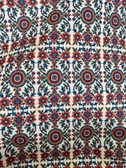 Anadolu Rozeti Desenli Kumaş