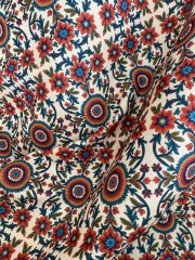 Anadolu Rozeti Desenli Kumaş