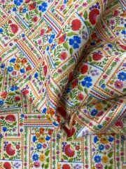 Anadolu Patchwork Desenli Kumaş