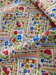 Anadolu Patchwork Desenli Kumaş