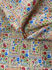 Anadolu Patchwork Desenli Kumaş