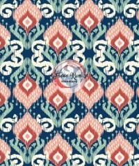 Anadolu İkat Desenli Kumaş