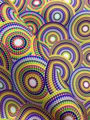Renkli Mandala Desenli Kumaş 2