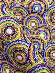 Renkli Mandala Desenli Kumaş 2