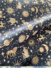 Astroloji Figür Desenli Kumaş