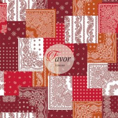 Patchwork Pateh Desenli Kumaş
