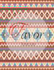 Kilim Desenli Kumaş 3