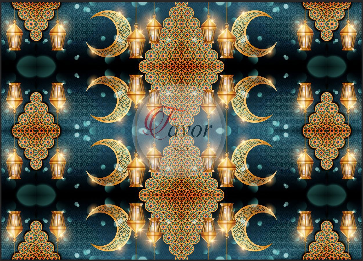 Ramazan Desenli Runner Supla Takımı 1 mt -2 adet runner