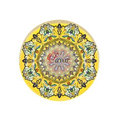 Yeşil Mandala Desenli Kumaş