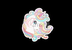 Unicorn Baskılı Döşemelik Kumaş 2