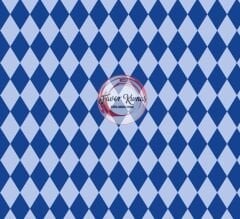 Çift Renk Soft Baklava Desenli Kumaş (2 cm)