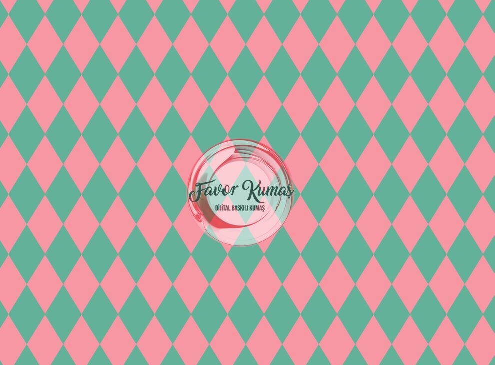 Çift Renk Soft Baklava Desenli Kumaş (2 cm) pudra - Döşemelik Petek Kumaş