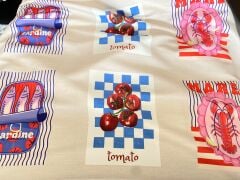 Bez Çanta Pano Desenli Kumaş 15