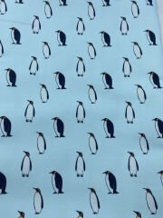 Penguen Desenli kumaş