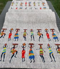 Afrikalı Kadın Runner ve Supla Kumaşı 2