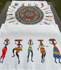 Afrikalı Kadın Runner ve Supla Kumaşı 2